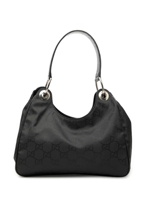 Gucci Pre-Owned 2000-2015 GG Nylon shoulder bag - Black