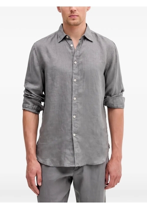 Benetton buttoned linen shirt - Grey