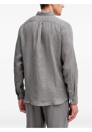 Benetton buttoned linen shirt - Grey