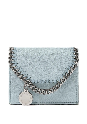 Stella McCartney Falabella chain-trim wallet - Blue