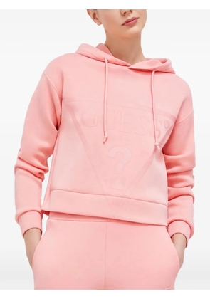 GUESS USA drawstring hooded sweatshirt - Pink