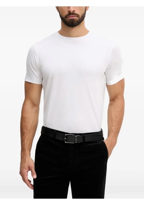 Karl Lagerfeld logo-print crew-neck T-shirt - White