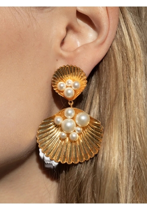 Jennifer Behr Triton earrings - Gold