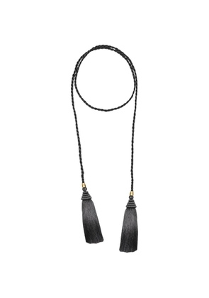 Jennifer Behr Gigi tassel-detail necklace - Black