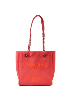 CHANEL Pre-Owned Deauville CC tote bag - Pink