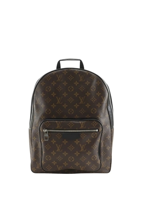 Louis Vuitton Pre-Owned 2018 Monogram Macassar Josh backpack - Brown