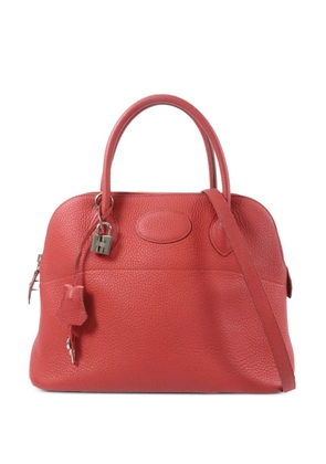Hermès Pre-Owned 31 Bolide leather tote bag - Red