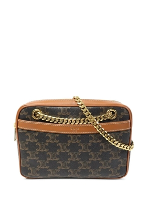 Celine Pre-Owned Patapans Triomphe shoulder bag - Brown