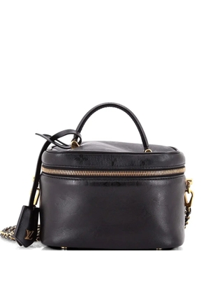 Louis Vuitton Pre-Owned Vanity Handbag Monogram Ink Embossed Lambskin PM crossbody bag - Black