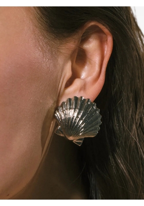 Jennifer Behr Mar shell earrings - Silver