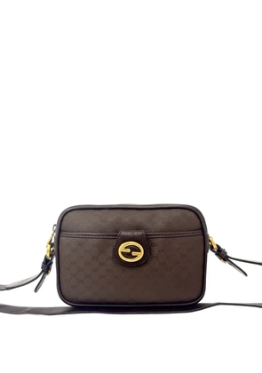 Gucci Pre-Owned 20th Century Micro GG Supreme crossbody bag - Brown