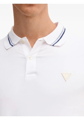 GUESS USA short-sleeve polo shirt - White