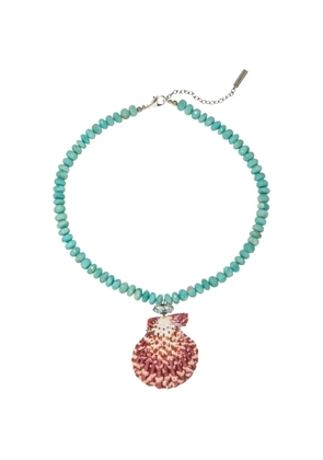 Jennifer Behr Carmen shell-pendant necklace - Silver