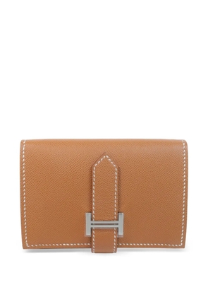 Hermès Pre-Owned mini Bearn Epsom leather wallet - Brown