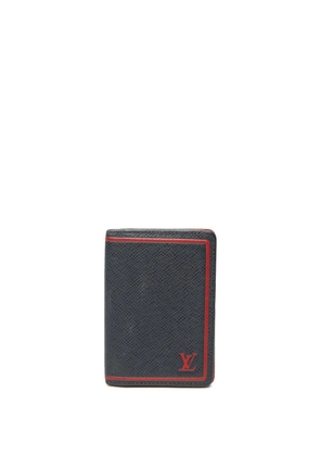 Louis Vuitton Pre-Owned 2018 Taiga Pocket Organizer card holder - Blue