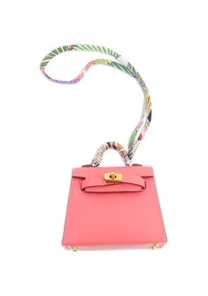 Hermès Pre-Owned 2022 mini Kelly Twilly bag charm - Pink