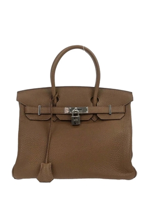 Hermès Pre-Owned 2009 30 Birkin tote bag - Brown