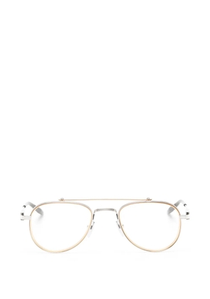Akoni Calisto pilot-frame glasses - Silver