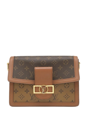 Louis Vuitton Pre-Owned 2020 Monogram Reverse Dauphine MM satchel - Brown
