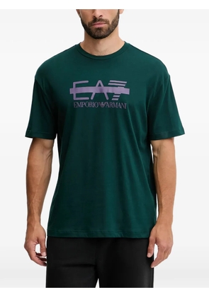 Ea7 Emporio Armani logo T-shirt - Green