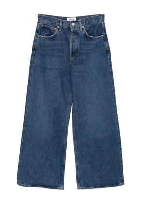 AGOLDE DAME high-raise jeans - Blue