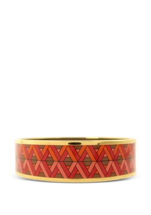 Hermès Pre-Owned Cartes a Jouer enamel bracelet - Gold