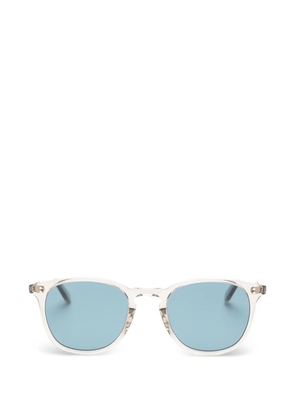 Garrett Leight Kinney round-frame sunglasses - Grey