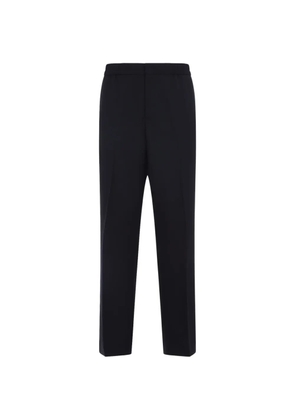 Paul Smith elasticated wool trousers - Blue