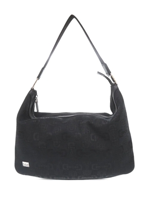 Gucci Pre-Owned 2000-2015 Horsebit Canvas shoulder bag - Black