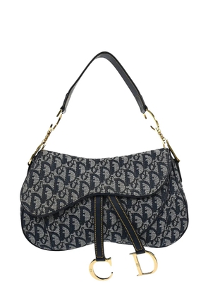 Christian Dior Pre-Owned 2001 Trotter Saddle handbag - Blue