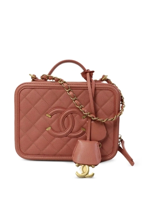 CHANEL Pre-Owned CC Filigree tote bag - Pink