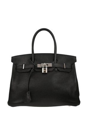 Hermès Pre-Owned 2010 Veau Evergrain Birkin 30 handbag - Black