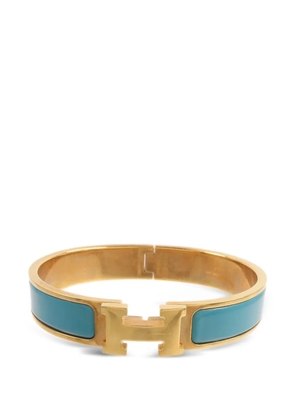 Hermès Pre-Owned Clic H enamel bracelet - Gold
