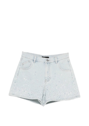 Maje embellished shorts - Blue