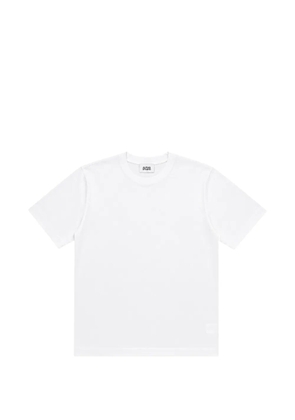 ALPHA STUDIO crew-neck short-sleeve T-shirt - White