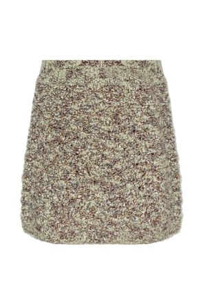 By Malene Birger Gia bouclé knit mini skirt - Green