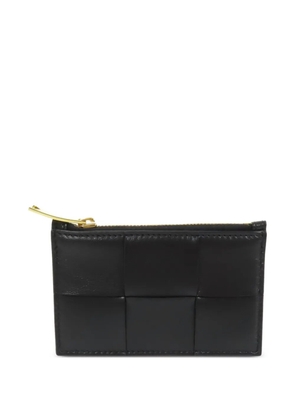 Bottega Veneta Pre-Owned Cassette zipped wallet - Black