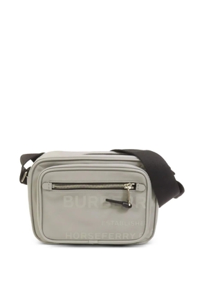 Burberry Pre-Owned Horseferry logo shoulder bag - Grey