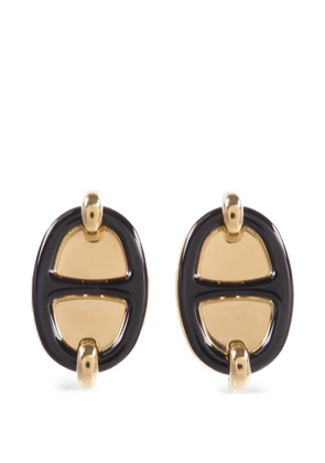 Hermès Pre-Owned Mini Maillon earrings - Gold