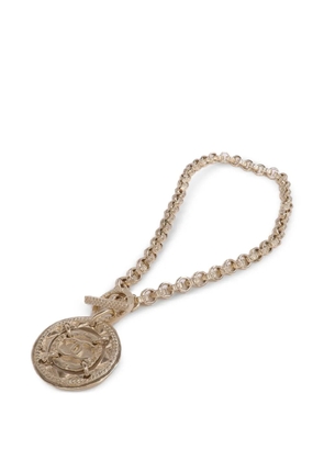 CHANEL Pre-Owned CC medallion necklace - Gold