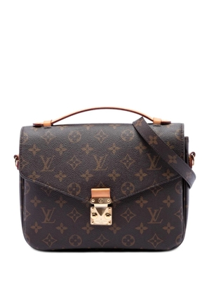 Louis Vuitton Pre-Owned 2019 Monogram Pochette Metis satchel - Brown