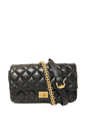 CHANEL Pre-Owned quilted chain-link belt bag - Black