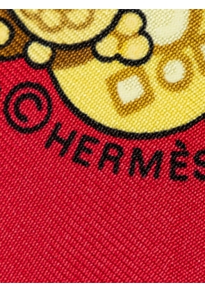Hermès Pre-Owned Kosmima printed scarf - Red