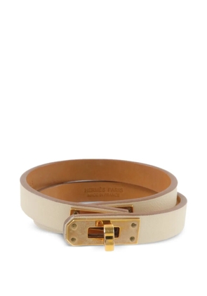 Hermès Pre-Owned Kelly Double Tour bracelet - White