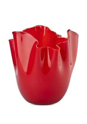 Venini medium Fazzoletto vase - Red