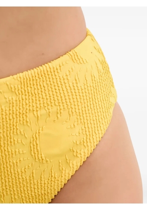 FARM Rio textured bikini bottoms - Yellow
