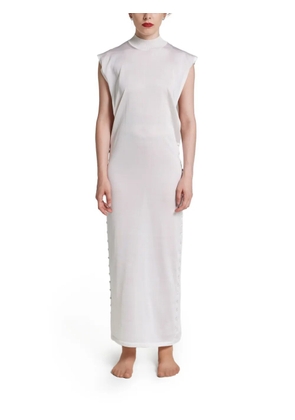 ROT The Vestal button-fastening dress - White