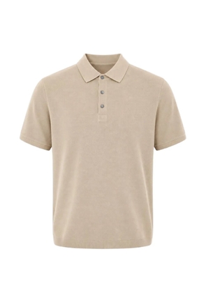 DIKTAT short-sleeve polo shirt - Neutrals
