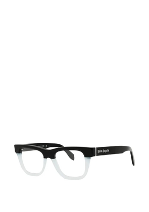 Palm Angels Eyewear two-tone square-frame glasses - Black