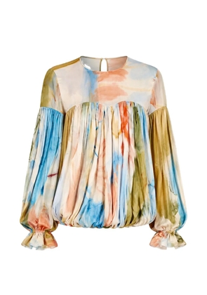 Ulla Johnson Pearl pleated blouse - Neutrals